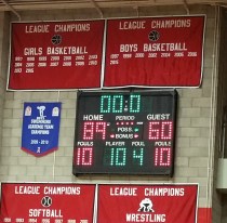 AHS vs PHS final clock